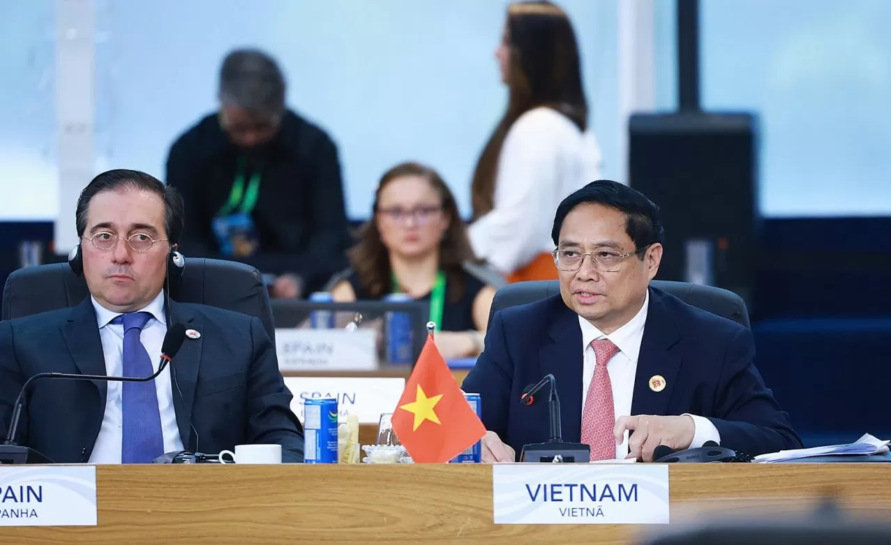 Thủ tướng Phạm Minh Chính nêu 3 đề xuất về phát triển bền vững tại G20 Thủ tướng Phạm Minh Chính nêu 3 đề xuất về phát triển bền vững tại G20