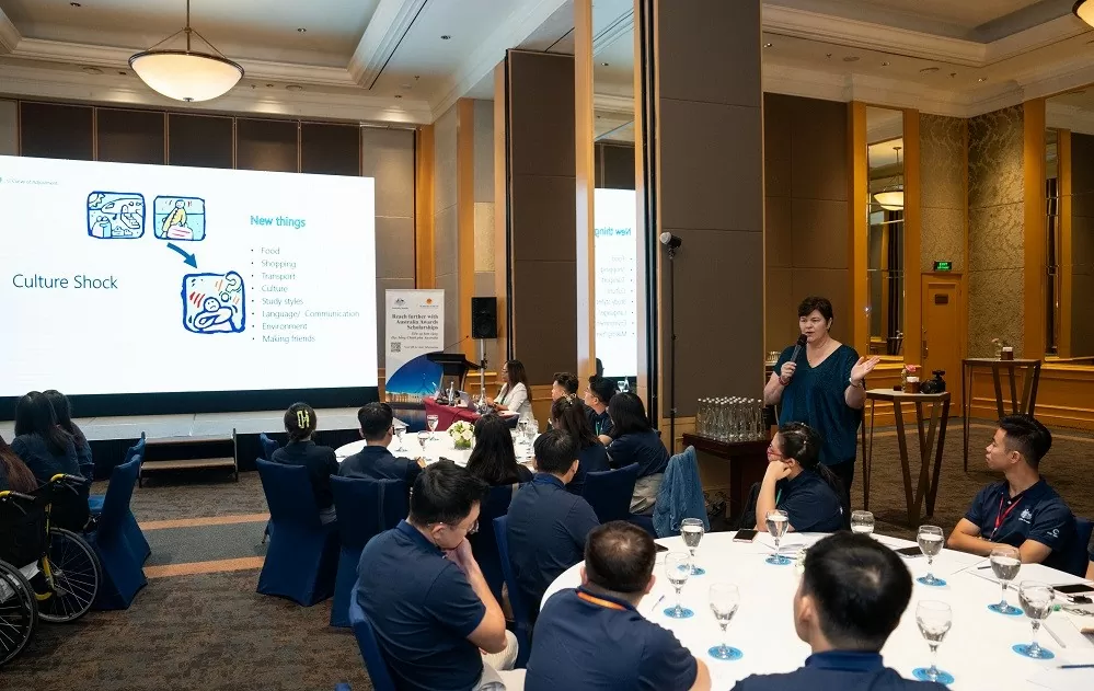 Hơn 50 sinh viên Việt Nam đón nhận cơ hội học tập tại xứ sở chuột túi Australia Hơn 50 sinh viên Việt Nam đón nhận cơ hội học tập tại xứ sở chuột túi Australia
