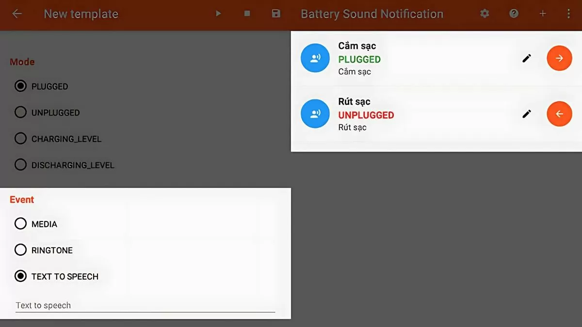 Cách cài âm thanh khi sạc pin Android hấp dẫn và thú vị Cách cài âm thanh khi sạc pin Android hấp dẫn và thú vị