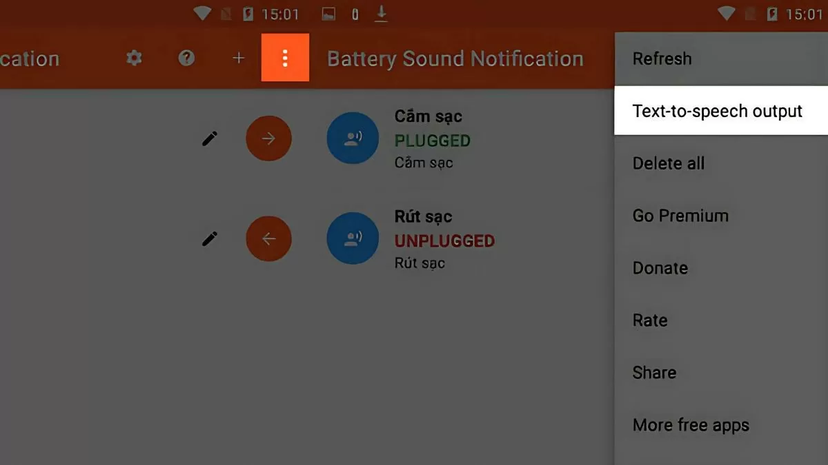 Cách cài âm thanh khi sạc pin Android hấp dẫn và thú vị Cách cài âm thanh khi sạc pin Android hấp dẫn và thú vị