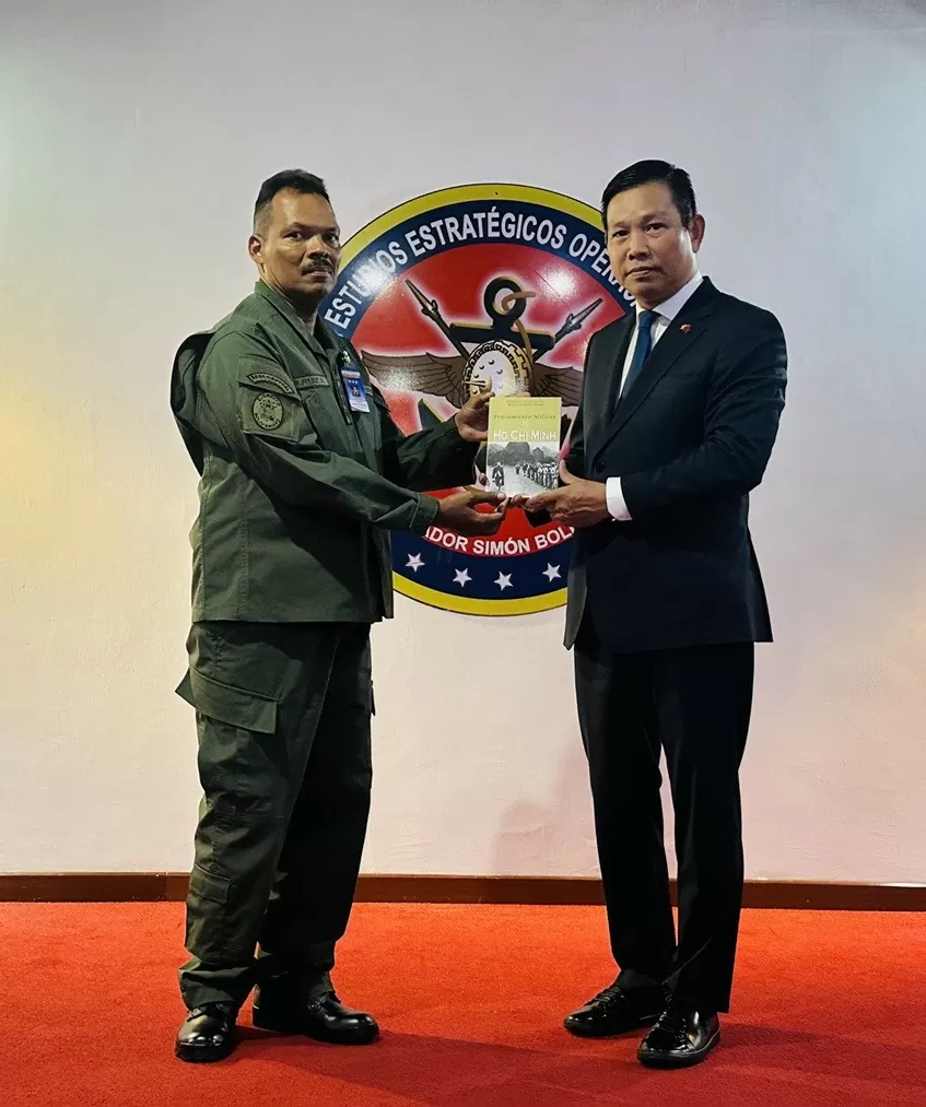 Kỷ niệm 80 năm ngày thành lập Quân đội nhân dân Việt Nam tại Venezuela Kỷ niệm 80 năm ngày thành lập Quân đội nhân dân Việt Nam tại Venezuela