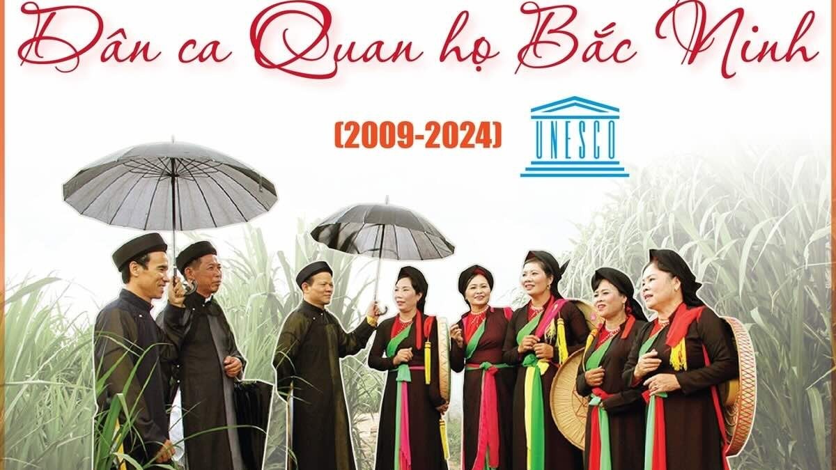 Di sản văn hóa phi vật thể: 15 năm bảo tồn, phát huy giá trị Dân ca Quan họ Bắc Ninh