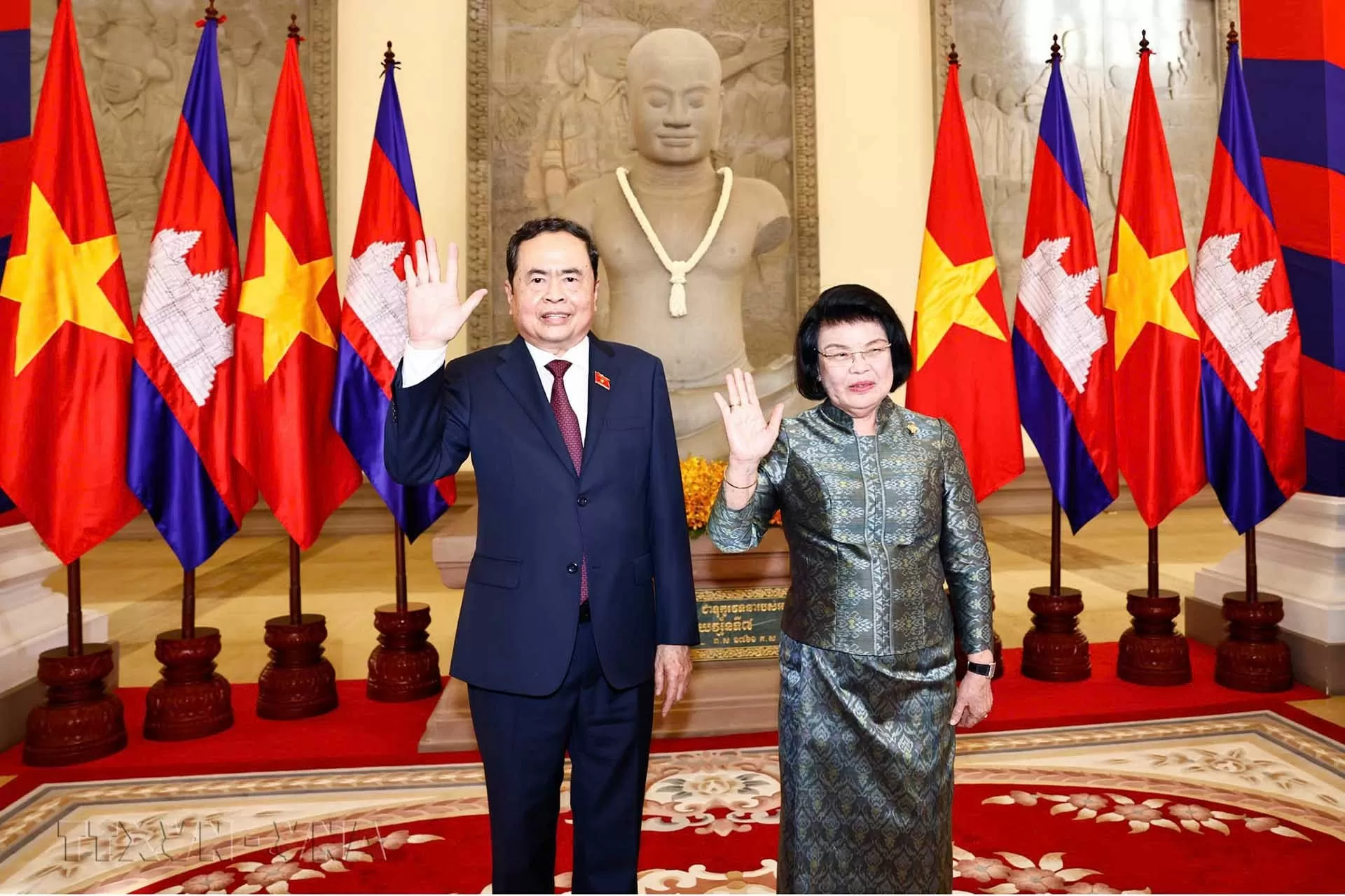Chủ tịch Quốc hội Trần Thanh Mẫn hội đàm với Chủ tịch Quốc hội Vương quốc Campuchia Chủ tịch Quốc hội Trần Thanh Mẫn hội đàm với Chủ tịch Quốc hội Vương quốc Campuchia