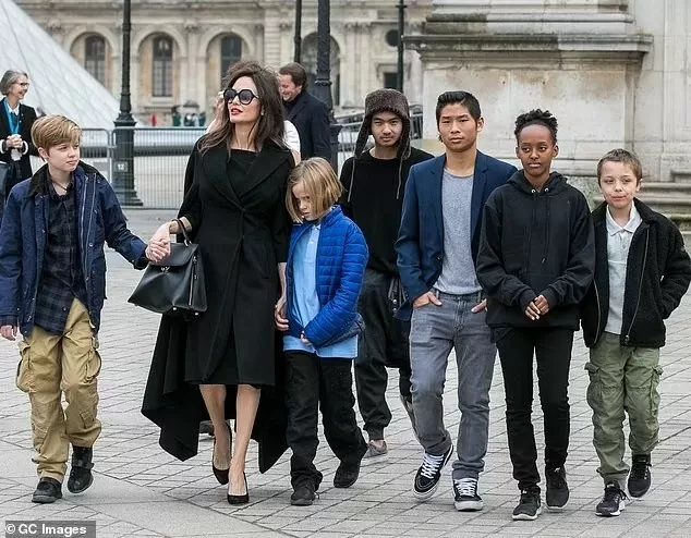 Con con là tất cả đối với minh tinh Angelina Jolie Con con là tất cả đối với minh tinh Angelina Jolie