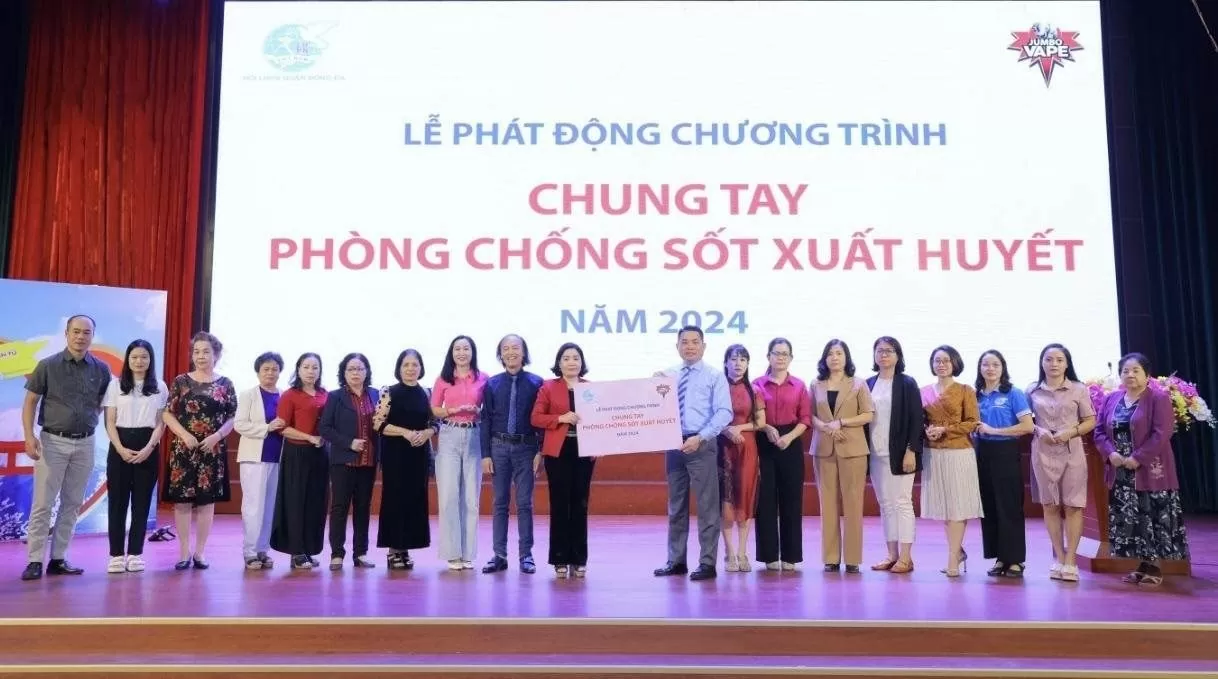 Phát động chiến dịch chung tay phòng chống bệnh sốt xuất huyết năm thứ 14 Phát động chiến dịch chung tay phòng chống bệnh sốt xuất huyết năm thứ 14