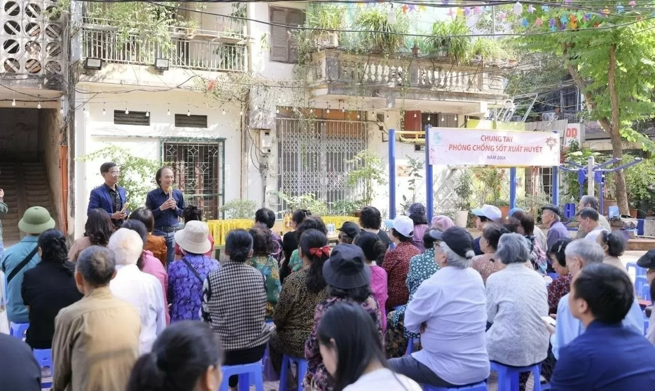 Phát động chiến dịch chung tay phòng chống bệnh sốt xuất huyết năm thứ 14 Phát động chiến dịch chung tay phòng chống bệnh sốt xuất huyết năm thứ 14