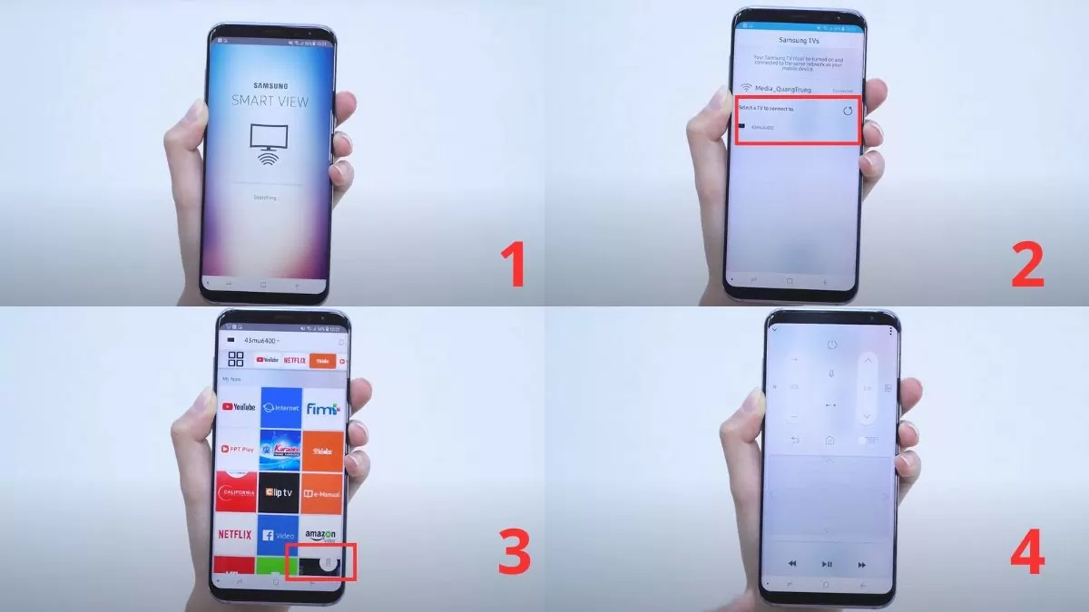 Hướng dẫn cách kết nối điện thoại Android với tivi tiện lợi nhất Hướng dẫn cách kết nối điện thoại Android với tivi tiện lợi nhất