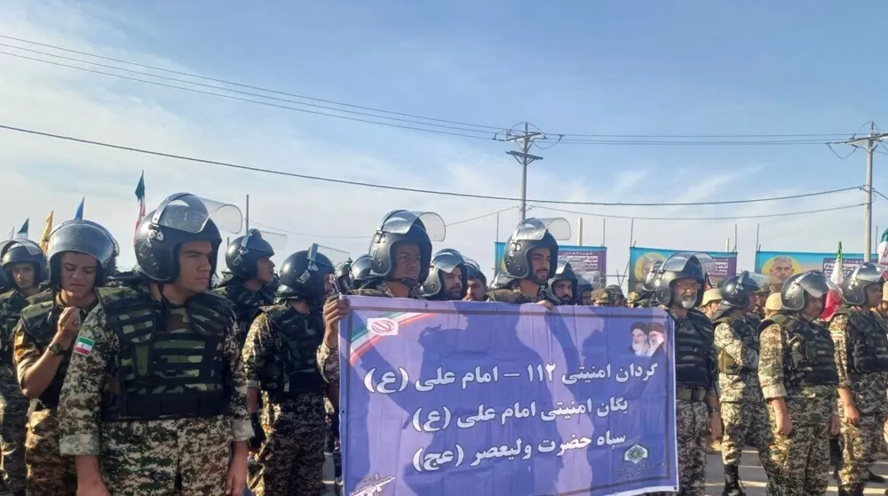 Iran huy động hơn 60.000 quân Basij tham gia tập trận quy mô lớn. (Nguồn: IRNA) Iran huy động hơn 60.000 quân Basij tham gia tập trận quy mô lớn. (Nguồn: IRNA)