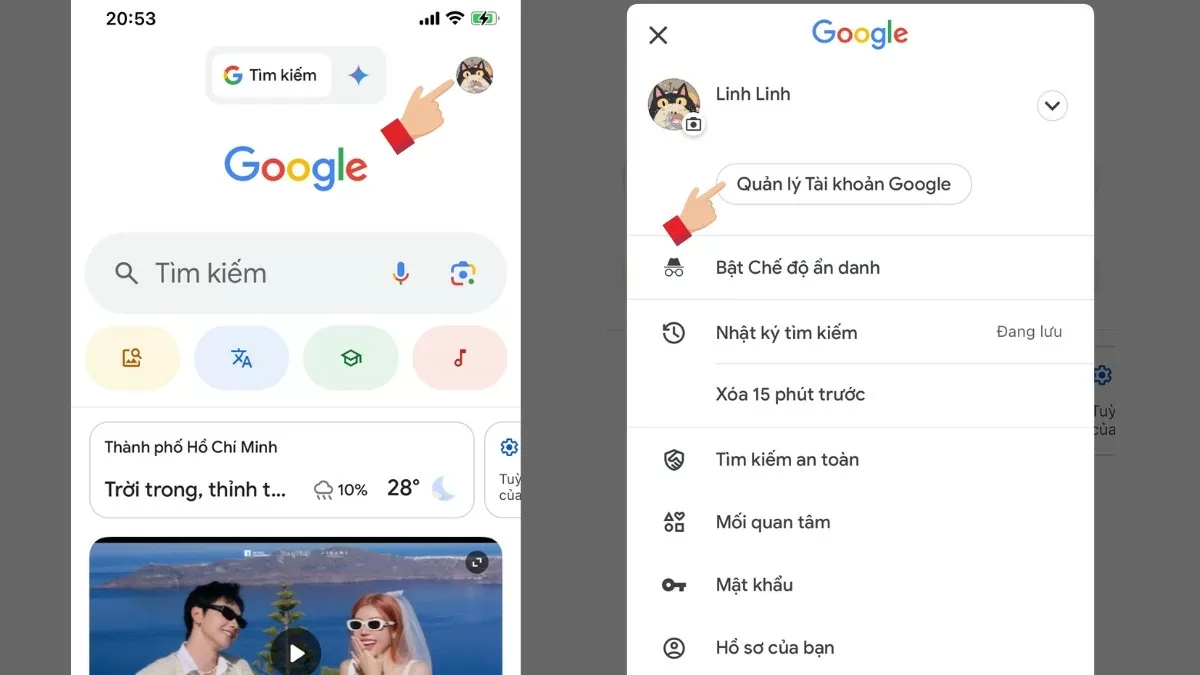 Cách đổi ảnh đại diện trên Google Meet theo ý muốn Cách đổi ảnh đại diện trên Google Meet theo ý muốn