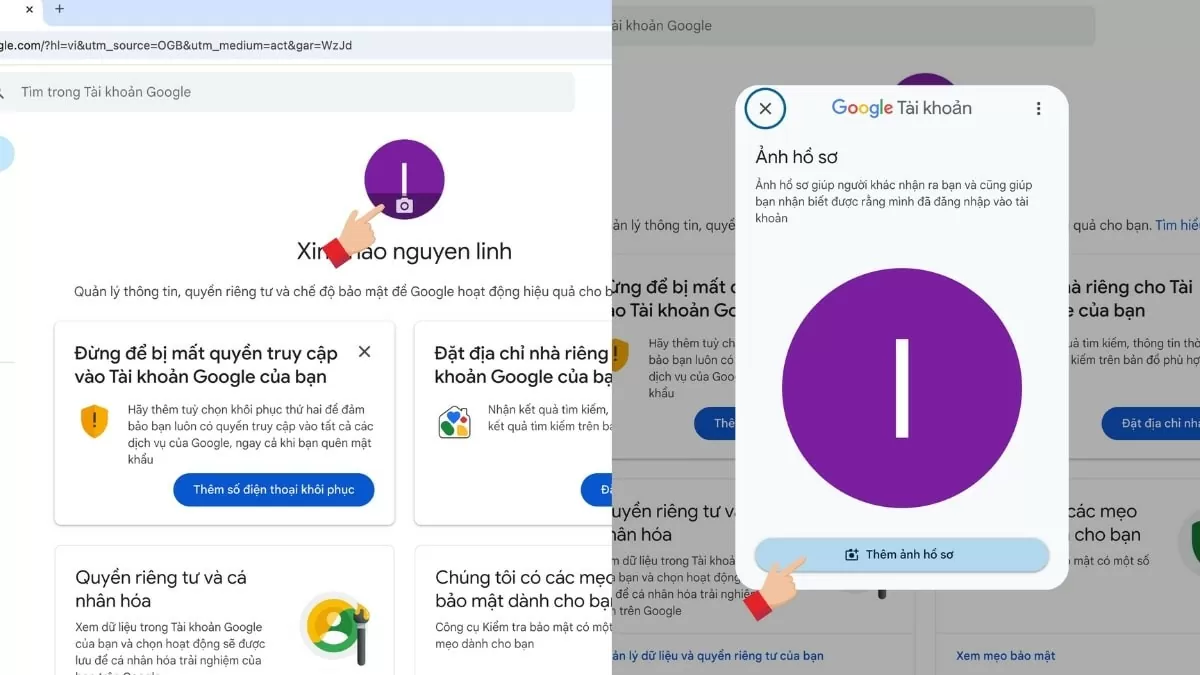 Cách đổi ảnh đại diện trên Google Meet theo ý muốn Cách đổi ảnh đại diện trên Google Meet theo ý muốn