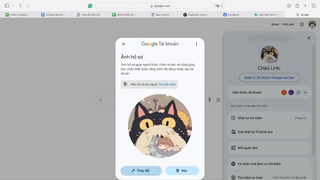 Cách đổi ảnh đại diện trên Google Meet theo ý muốn Cách đổi ảnh đại diện trên Google Meet theo ý muốn