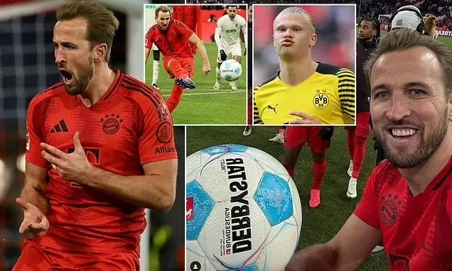 Harry Kane phá ỷ lục ghi bàn 'nhanh như chợp' của Erling Haaland Harry Kane phá ỷ lục ghi bàn 'nhanh như chợp' của Erling Haaland
