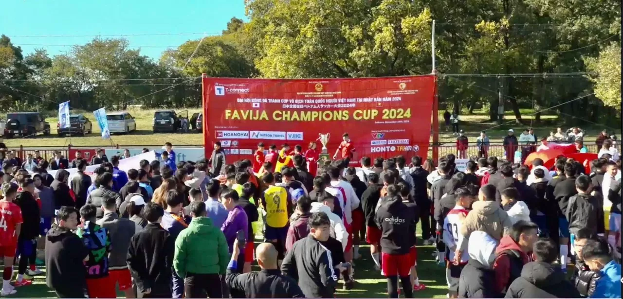 Đại hội bóng đá tranh Cup vô địch toàn quốc người Việt tại Nhật Bản thành công tốt đẹp Đại hội bóng đá tranh Cup vô địch toàn quốc người Việt tại Nhật Bản thành công tốt đẹp