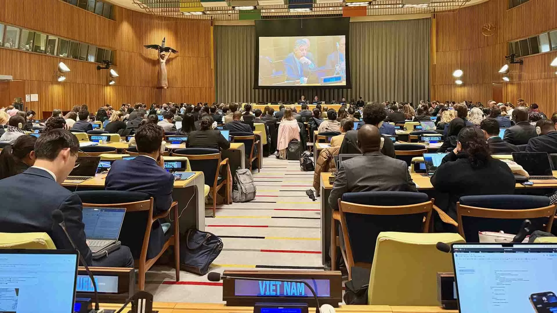 Ủy ban pháp lý Đại hội đồng Liên hợp quốc đồng thuận thông qua Nghị quyết về Hợp đồng tự động do Việt Nam điều phối Ủy ban pháp lý Đại hội đồng Liên hợp quốc đồng thuận thông qua Nghị quyết về Hợp đồng tự động do Việt Nam điều phối