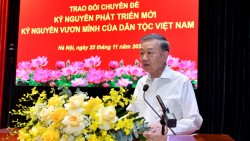 Tổng Bí thư Tô Lâm trao đổi chuyên đề ‘Kỷ nguyên phát triển mới, kỷ nguyên vươn mình của dân tộc Việt Nam’