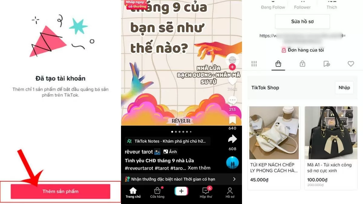 Cách thêm sản phẩm liên kết trên TikTok Shop cực kì dễ dàng Cách thêm sản phẩm liên kết trên TikTok Shop cực kì dễ dàng