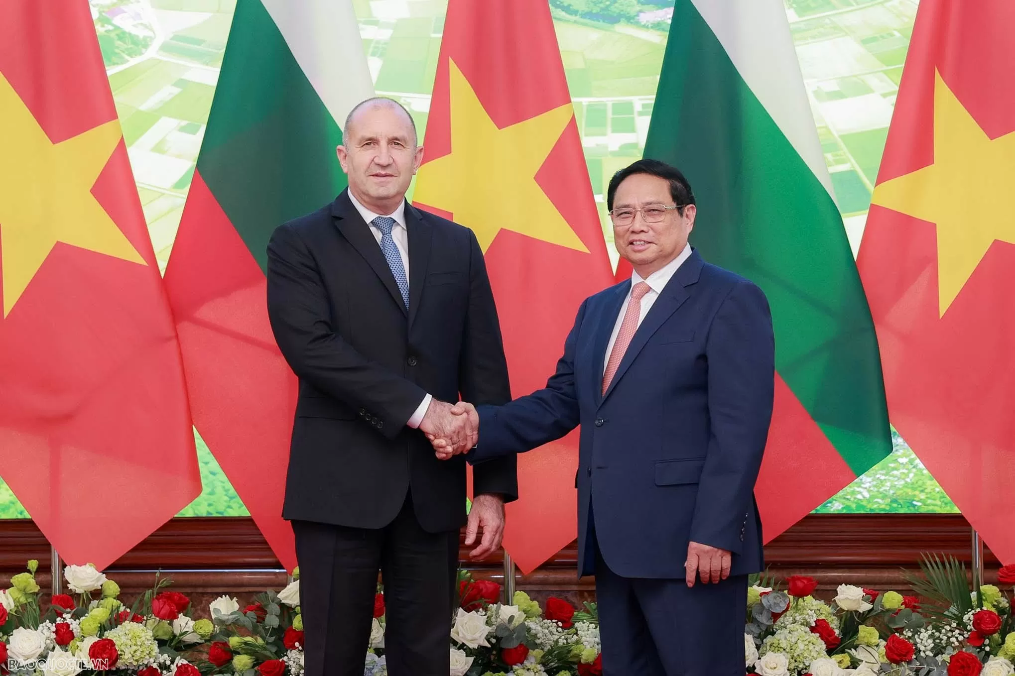 Thủ tướng Chính phủ Phạm Minh Chính đã hội kiến Tổng thống Bulgaria Rumen Radev Thủ tướng Chính phủ Phạm Minh Chính đã hội kiến Tổng thống Bulgaria Rumen Radev