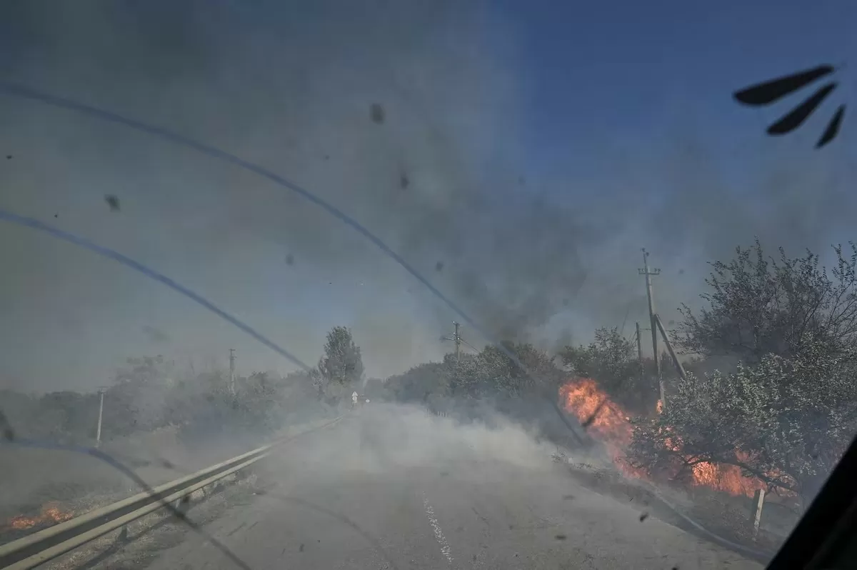 Nga tấn công ác liệt vào vùng Donetsk (Ukraine) ngày 16/9. (Nguồn: Reuters) Nga tấn công ác liệt vào vùng Donetsk (Ukraine) ngày 16/9. (Nguồn: Reuters)