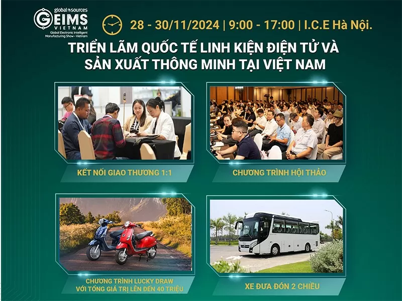 Những hoạt động hấp dẫn diễn ra tại GEIMS Việt Nam 2024 Những hoạt động hấp dẫn diễn ra tại GEIMS Việt Nam 2024
