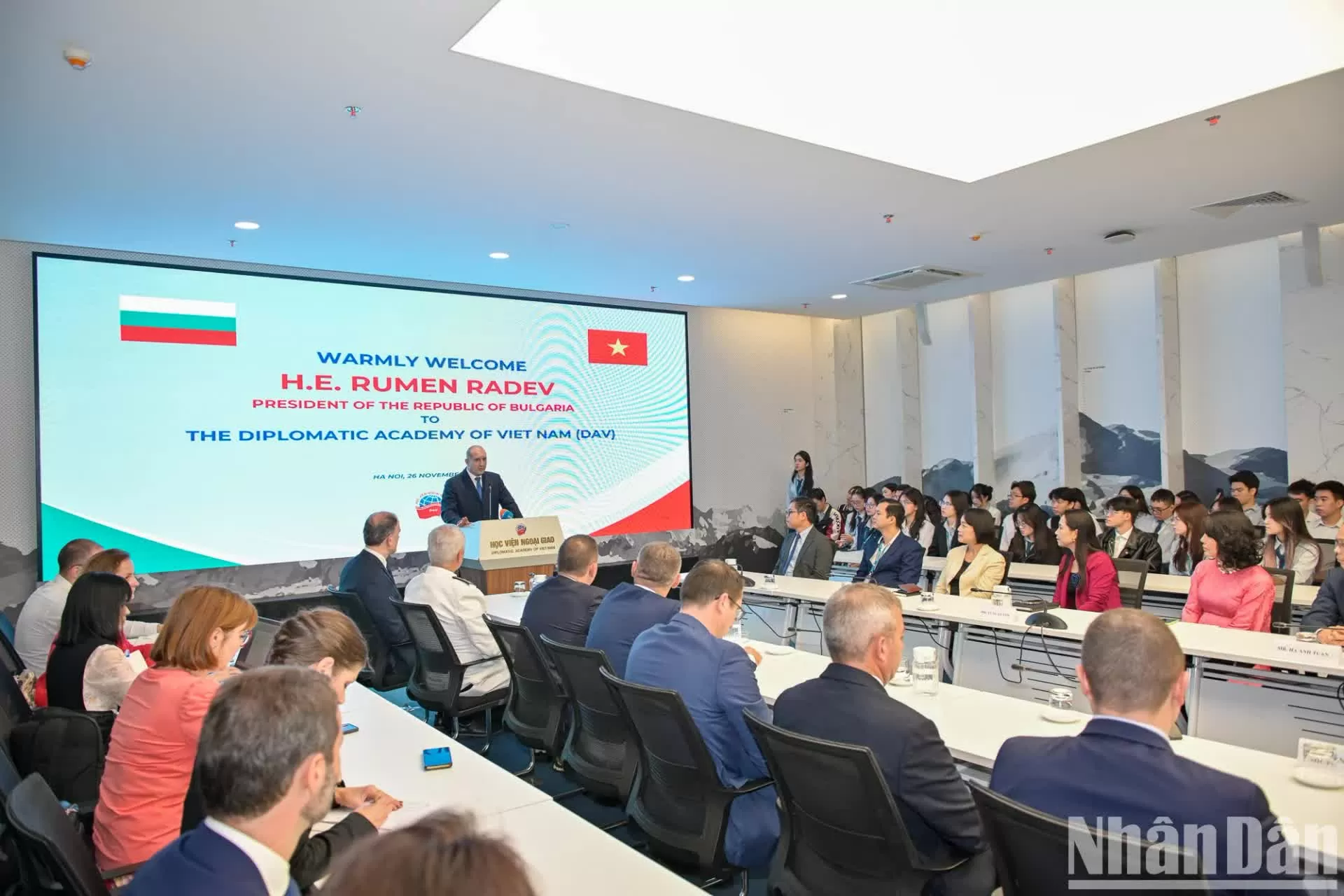 Học viện Ngoại giao: Sứ mệnh kết nối hợp tác Việt Nam-Bulgaria Học viện Ngoại giao: Sứ mệnh kết nối hợp tác Việt Nam-Bulgaria