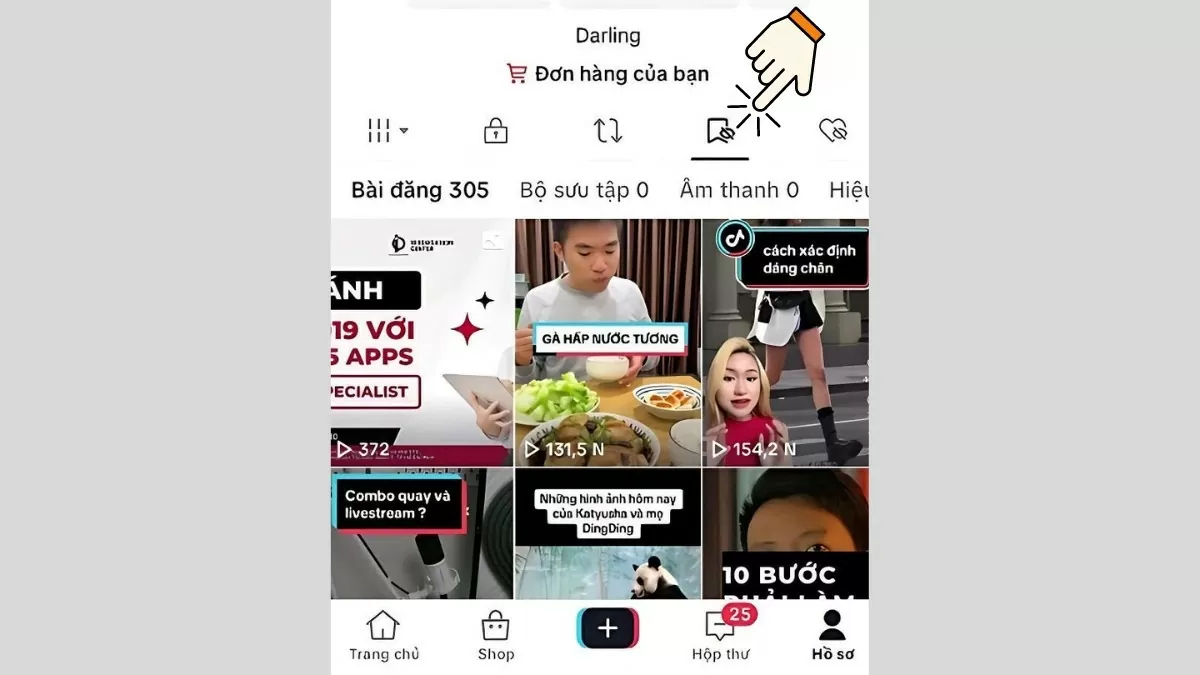 Cách xem lịch sử trên TikTok một cách nhanh chóng nhất Cách xem lịch sử trên TikTok một cách nhanh chóng nhất