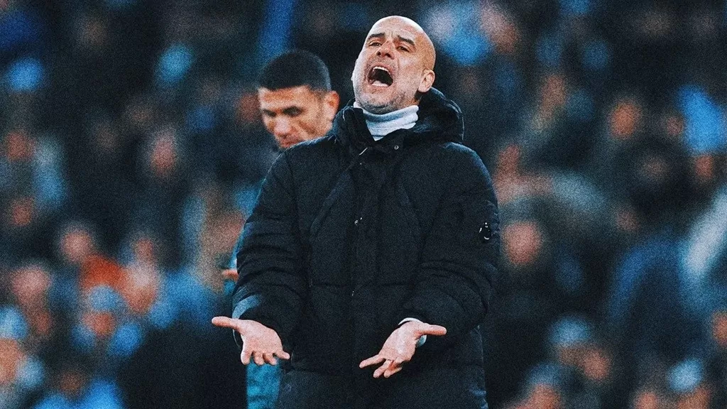 Man City mất điểm không tưởng, HLV Pep Guardiola tự làm xước mũi Man City mất điểm không tưởng, HLV Pep Guardiola tự làm xước mũi