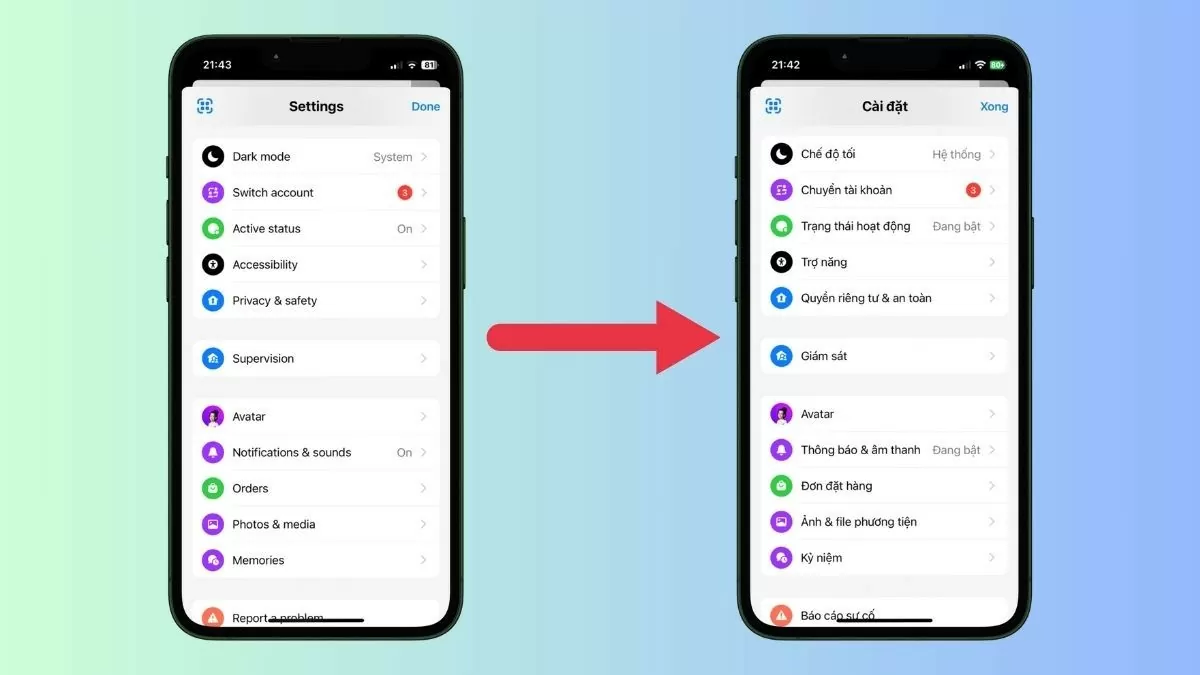 Cách dễ dàng đổi ngôn ngữ Messenger sang Tiếng Việt mới 2024 Cách dễ dàng đổi ngôn ngữ Messenger sang Tiếng Việt mới 2024