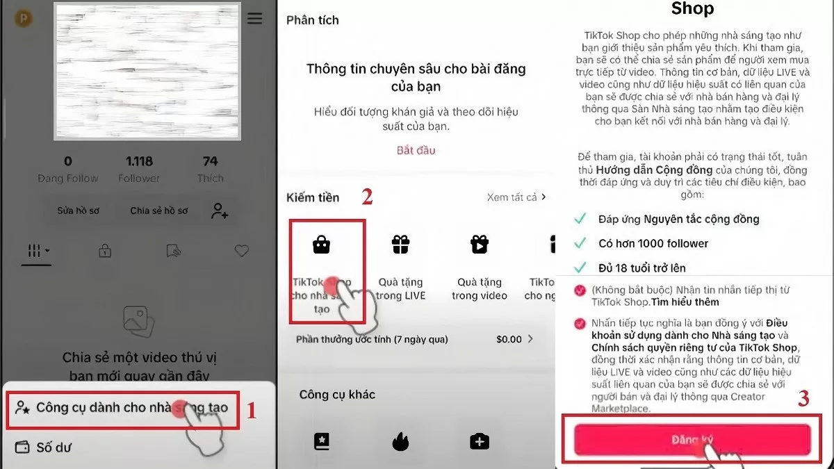Xem ngay cách mở TikTok Shop khi chưa đủ follow, chưa đủ điều kiện Xem ngay cách mở TikTok Shop khi chưa đủ follow, chưa đủ điều kiện