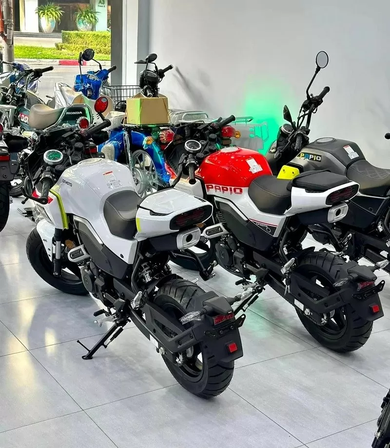 Xe mô tô cỡ nhỏ CFMoto Papio XO1 Racer cập bến thị trường Việt Nam Xe mô tô cỡ nhỏ CFMoto Papio XO1 Racer cập bến thị trường Việt Nam