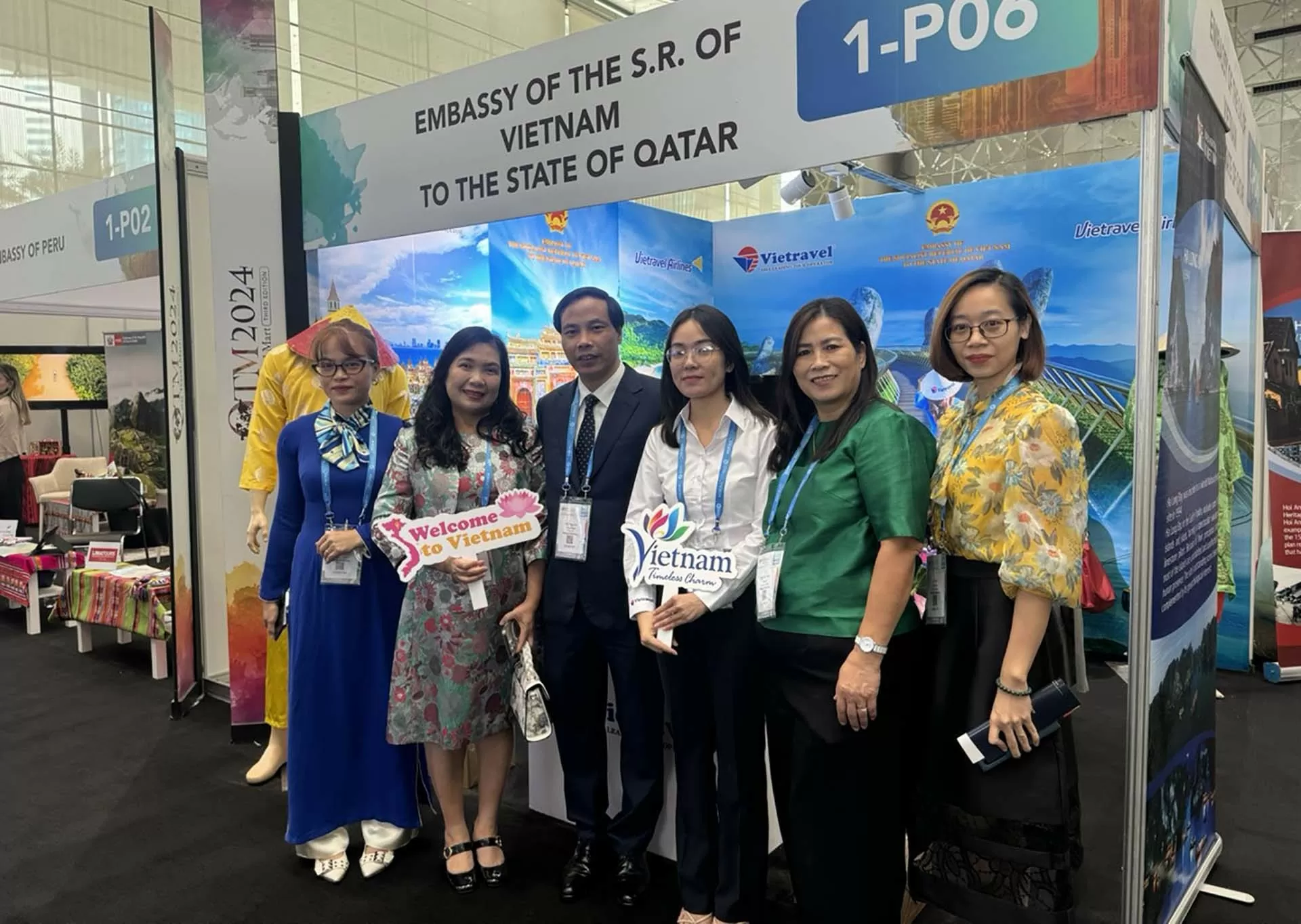 Thúc đẩy quảng bá du lịch Việt Nam tại Hội chợ Du lịch quốc tế Qatar 2024 Thúc đẩy quảng bá du lịch Việt Nam tại Hội chợ Du lịch quốc tế Qatar 2024