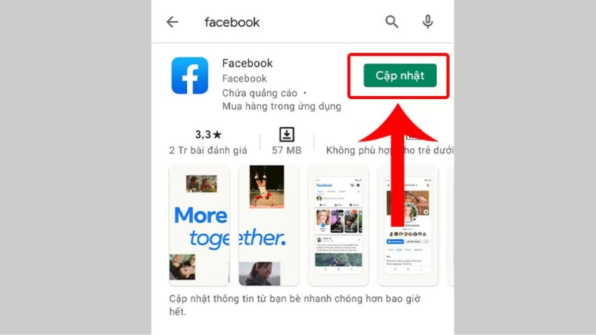 Cập nhật Facebook lên phiên bản mới nhanh chóng nhất Cập nhật Facebook lên phiên bản mới nhanh chóng nhất