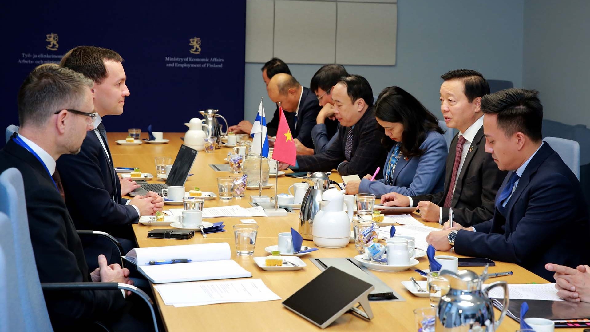 tiem nang hop tac giua viet nam va phan lan con rat lon dac biet ve nang luong va moi truong