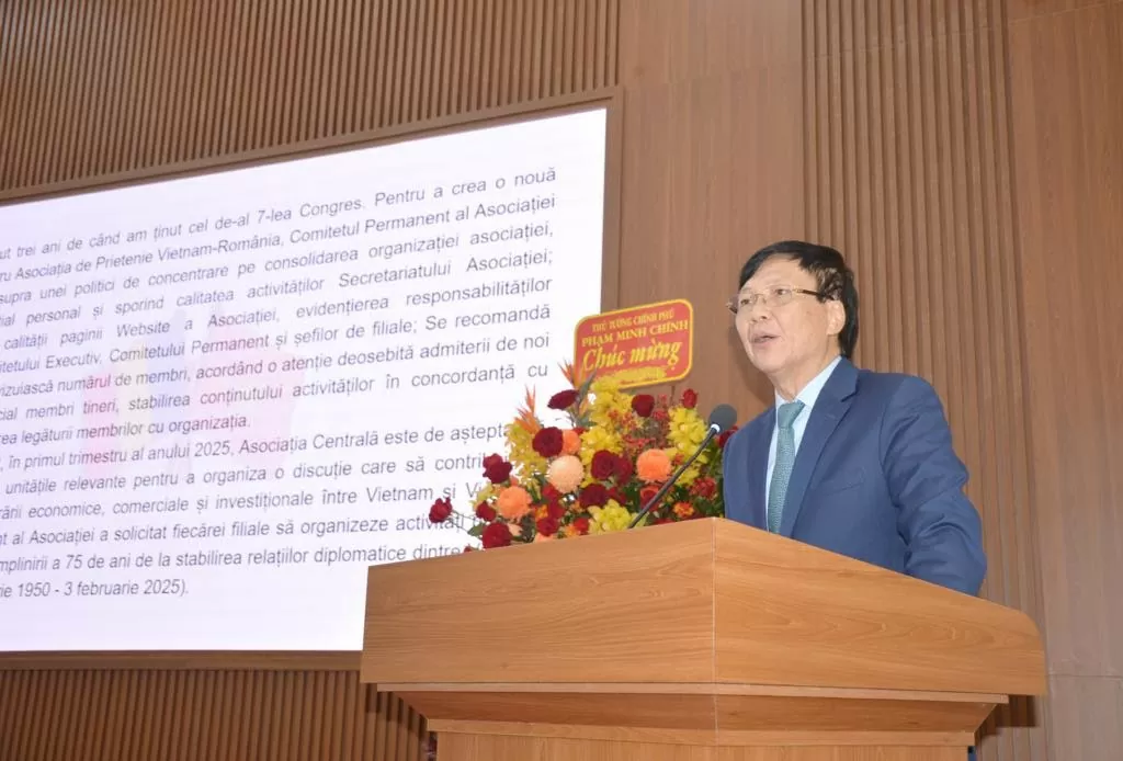 Gặp gỡ hữu nghị nhân kỷ niệm 106 năm Quốc khánh Romania Gặp gỡ hữu nghị nhân kỷ niệm 106 năm Quốc khánh Romania