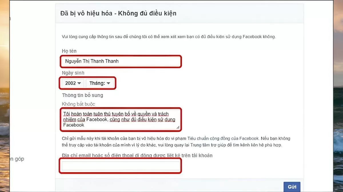 Cách mở khóa tài khoản Facebook bị vô hiệu hóa thành công nhanh chóng Cách mở khóa tài khoản Facebook bị vô hiệu hóa thành công nhanh chóng