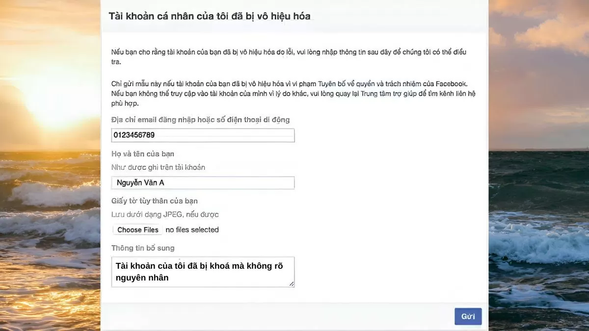 Cách mở khóa tài khoản Facebook bị vô hiệu hóa thành công nhanh chóng Cách mở khóa tài khoản Facebook bị vô hiệu hóa thành công nhanh chóng