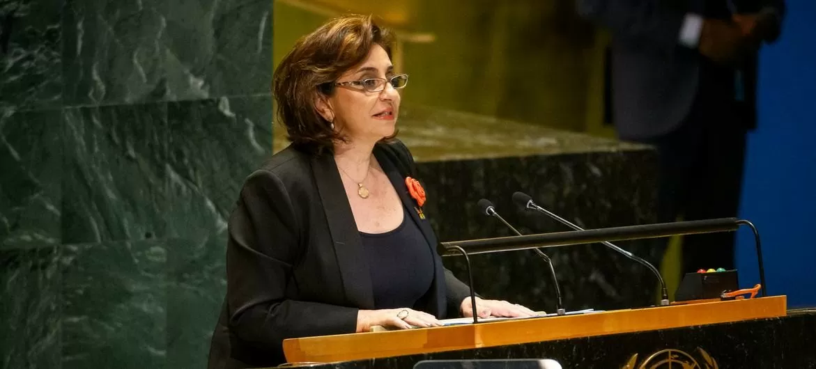 Giám đốc điều hành của UN Women, bà Sima Bahous. (Nguồn: Reuters) Giám đốc điều hành của UN Women, bà Sima Bahous. (Nguồn: Reuters)