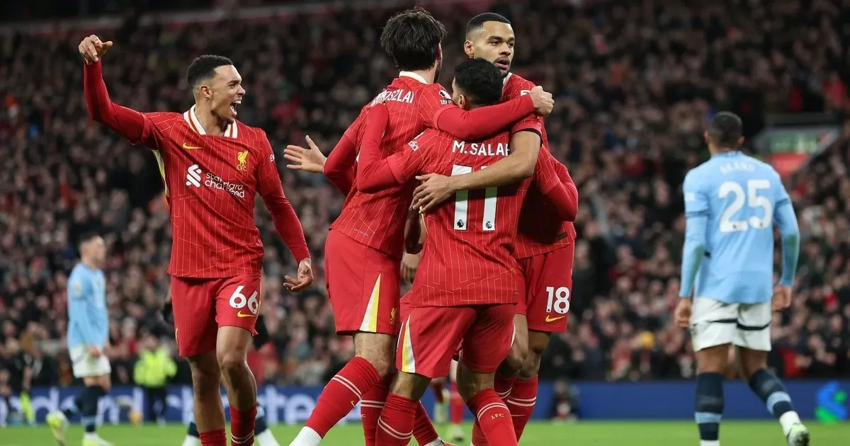 Liverpool tạo cách biệt lớn nhất kể từ mùa vô địch Ngoại hạng Anh Liverpool tạo cách biệt lớn nhất kể từ mùa vô địch Ngoại hạng Anh
