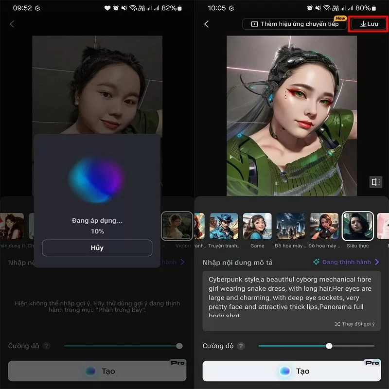 Tạo ảnh chân dung bằng Capcut AI siêu ấn tượng Tạo ảnh chân dung bằng Capcut AI siêu ấn tượng