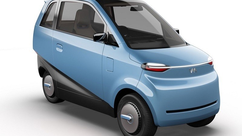 Cận cảnh xe điện mini Vayve EVA chạy bằng năng lượng mặt trời trình làng tại Ấn Độ