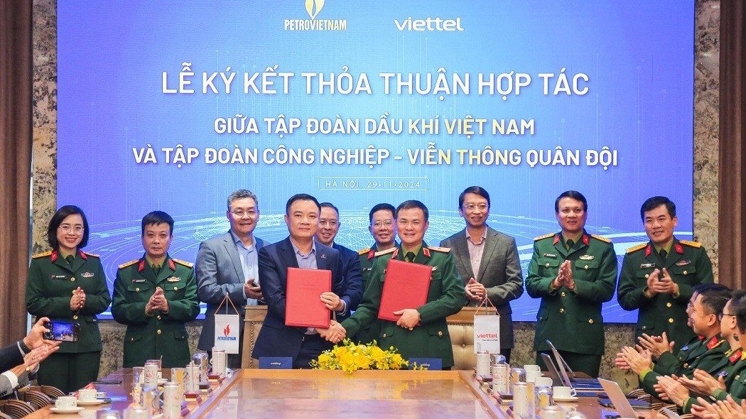 petrovietnam va viettel mo rong hop tac chinh thuc van hanh he thong co so du lieu tim kiem tham do va khai thac dau khi giai doan 1