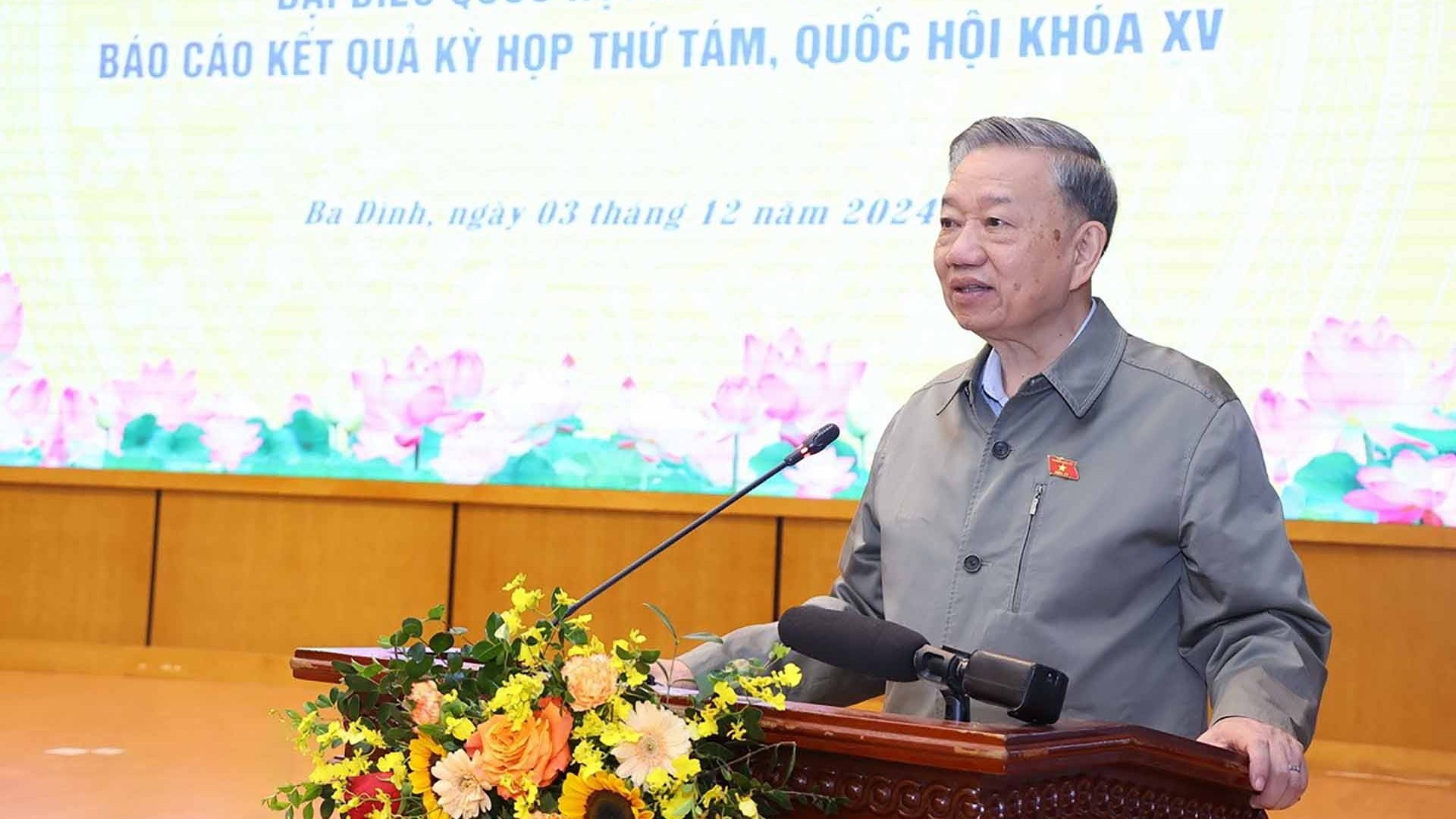 Tổng Bí thư Tô Lâm: Tinh gọn tổ chức bộ máy sẽ làm từ trên xuống, mục tiêu phấn đấu hoàn thành trong quý I/2025