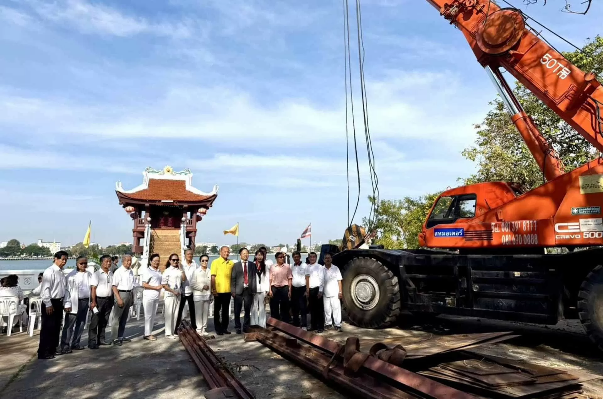 Chỉnh trang khuôn viên Chùa Một Cột tại Khon Kaen: Tôn vinh văn hóa Việt và thúc đẩy quan hệ hữu nghị Việt Nam-Thái Lan Chỉnh trang khuôn viên Chùa Một Cột tại Khon Kaen: Tôn vinh văn hóa Việt và thúc đẩy quan hệ hữu nghị Việt Nam-Thái Lan