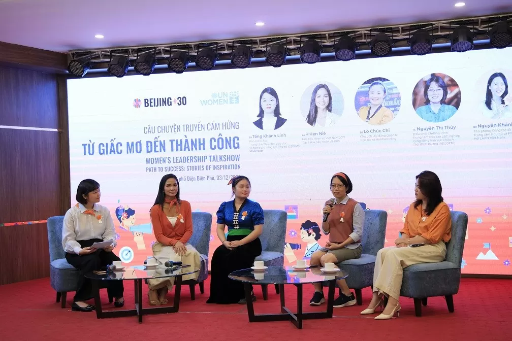 Truyền cảm hứng cho nữ thanh niên dân tộc thiểu số tại Điện Biên về bình đẳng giới và tinh thần lãnh đạo Truyền cảm hứng cho nữ thanh niên dân tộc thiểu số tại Điện Biên về bình đẳng giới và tinh thần lãnh đạo