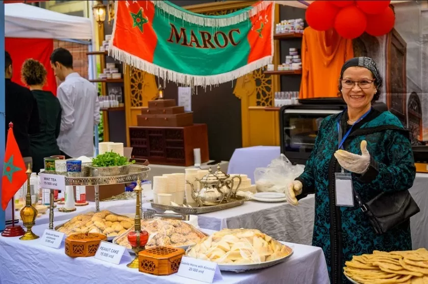 Đại sứ quán Morocco tại Việt Nam lan tỏa văn hóa và giá trị nhân ái tại Liên hoan Ẩm thực quốc tế 2024 Đại sứ quán Morocco tại Việt Nam lan tỏa văn hóa và giá trị nhân ái tại Liên hoan Ẩm thực quốc tế 2024