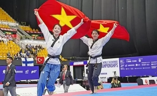 Giải vô địch quyền taekwondo thế giới: Châu Tuyết Vân giành huy chương vàng thứ hai Giải vô địch quyền taekwondo thế giới: Châu Tuyết Vân giành huy chương vàng thứ hai