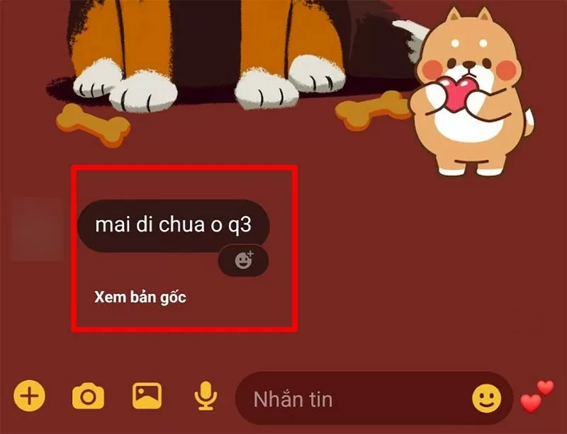 Dịch tin nhắn trên Messenger với vài thao tác đơn giản Dịch tin nhắn trên Messenger với vài thao tác đơn giản