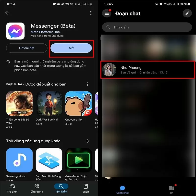 Dịch tin nhắn trên Messenger với vài thao tác đơn giản Dịch tin nhắn trên Messenger với vài thao tác đơn giản