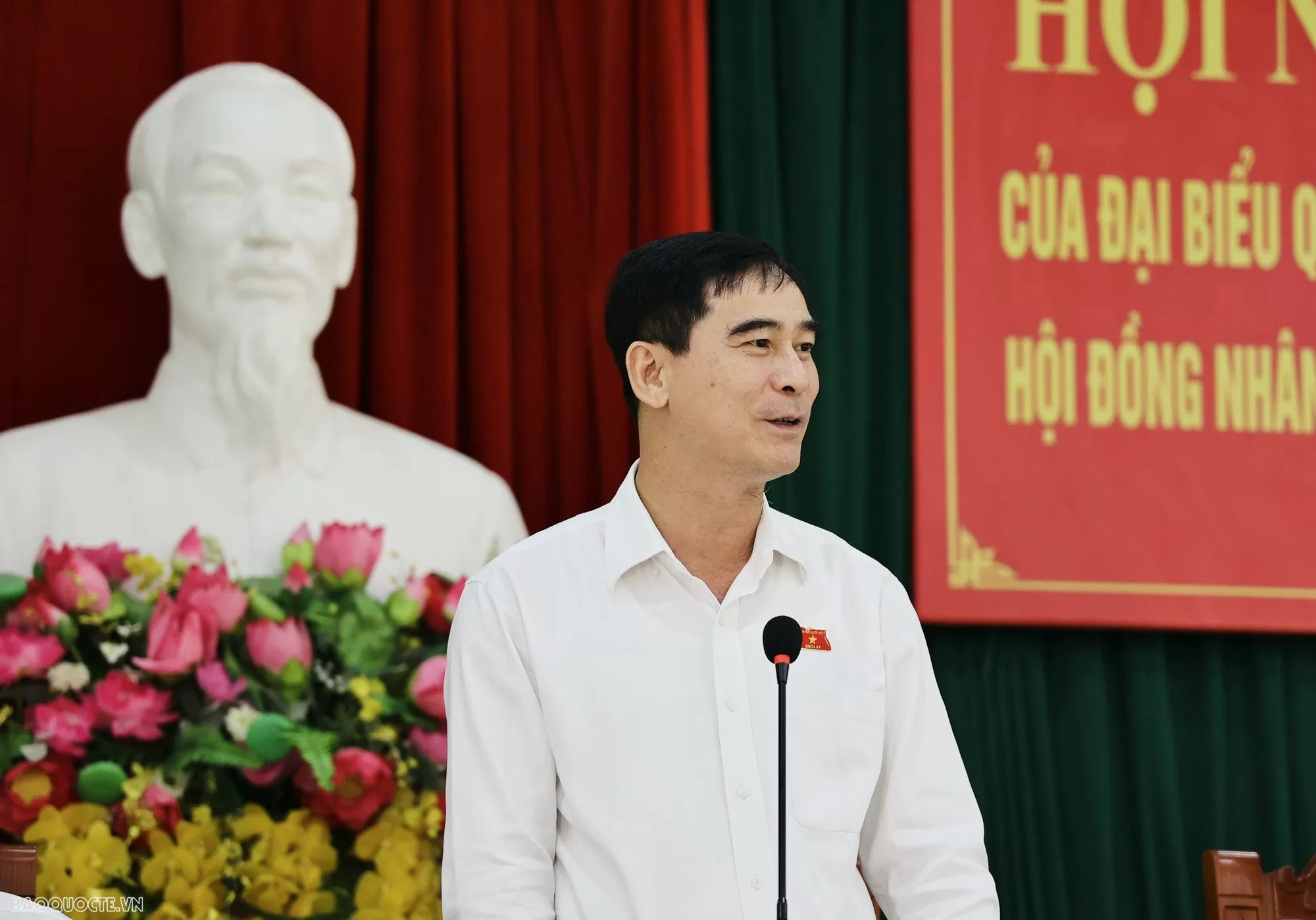 Phó Thủ tướng, Bộ trưởng Bùi Thanh Sơn tiếp xúc cử tri huyện Bình Xuyên, Vĩnh Phúc Phó Thủ tướng, Bộ trưởng Bùi Thanh Sơn tiếp xúc cử tri huyện Bình Xuyên, Vĩnh Phúc