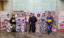Tổng Lãnh sứ quán Nhật Bản tại TP. HCM tổ chức triển lãm kimono truyền thống