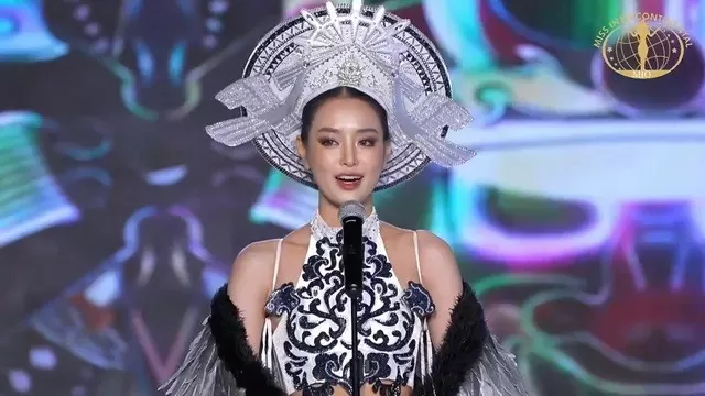 Hoa hậu Liên lục địa 2024: Bùi Khánh Linh hoàn thành phần thi Trang phục dân tộc Hoa hậu Liên lục địa 2024: Bùi Khánh Linh hoàn thành phần thi Trang phục dân tộc